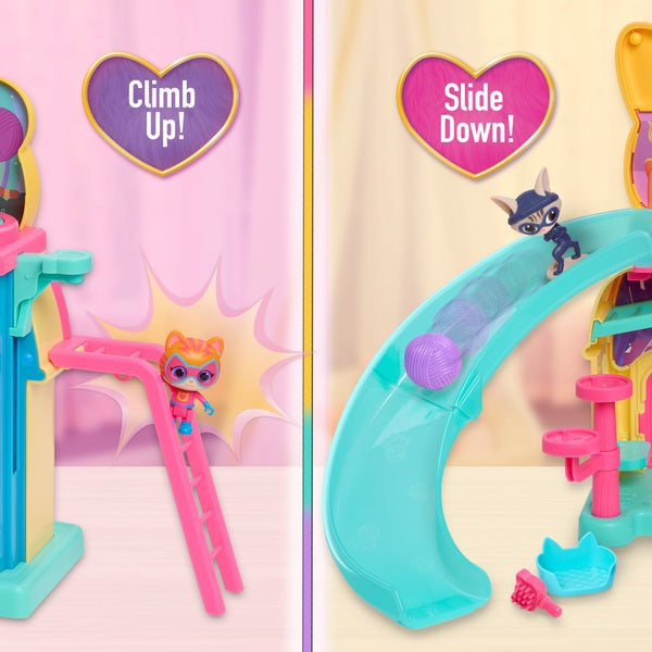 Disney Junior SuperKitties Purr 'N' Play Playset