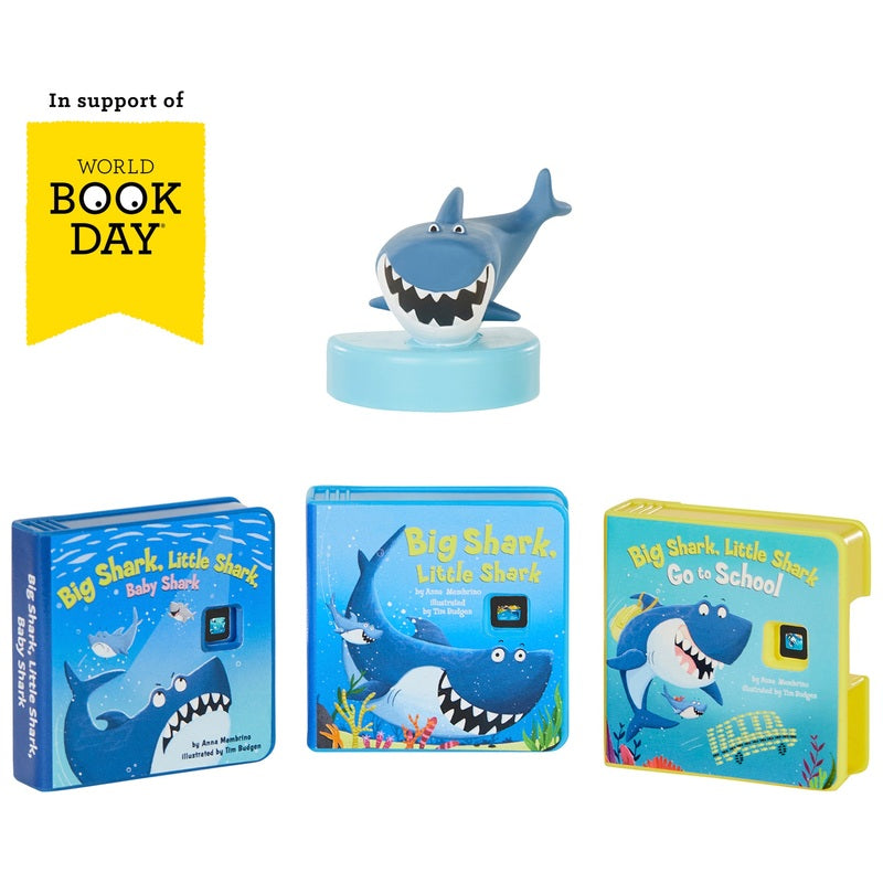 Little Tikes Story Dream Big Shark and Little Shark Set + Free Activity Book