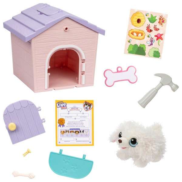 Little Live Pets - My Puppy's Home Minis: Pink House Assortment