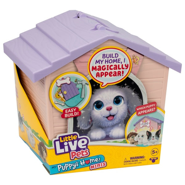 Little Live Pets - My Puppy's Home Minis: Pink House Assortment