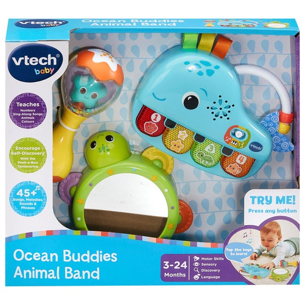 VTech Ocean Buddies Animal Band Set For Babies 3 Months +