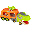 Big Steps Dinosaur Hauler Truck with Cars + Free Activity Book