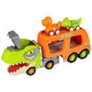 Big Steps Dinosaur Hauler Truck with Cars + Free Activity Book