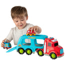 Big Steps Transporter Truck & Cars Playset + Free Activity Book