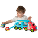 Big Steps Transporter Truck & Cars Playset + Free Activity Book