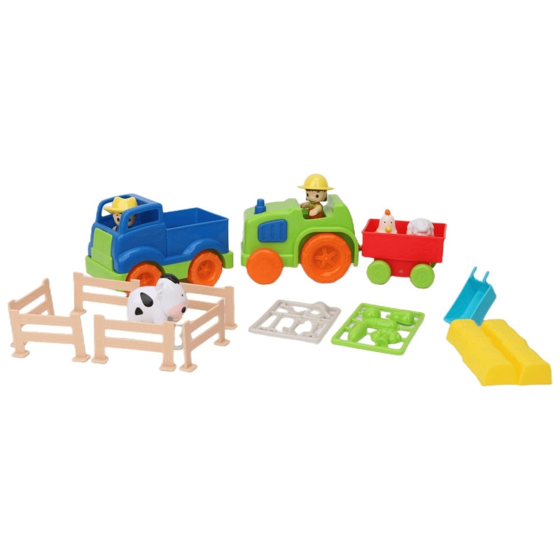 Big Steps Red Barn Farm Playset + Free Activity Book