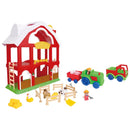 Big Steps Red Barn Farm Playset + Free Activity Book