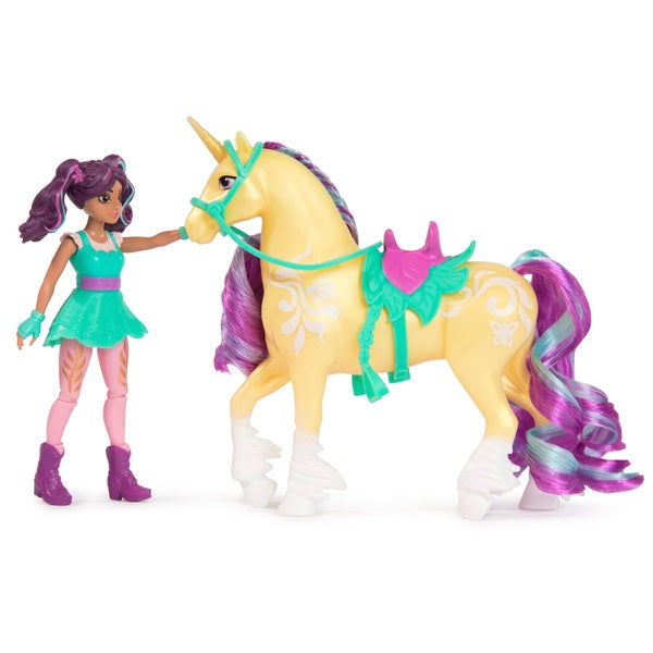 Unicorn Academy Ava & Leaf Set