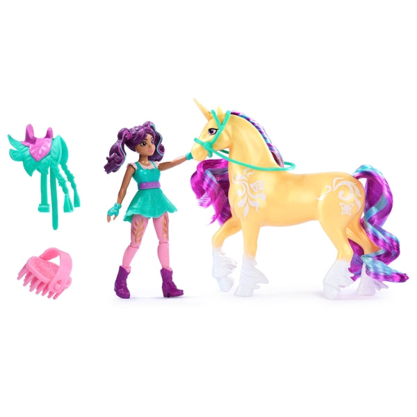 Unicorn Academy Ava & Leaf Set