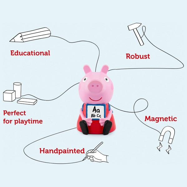 Tonies - Learn With Peppa Pig Audio Tonie