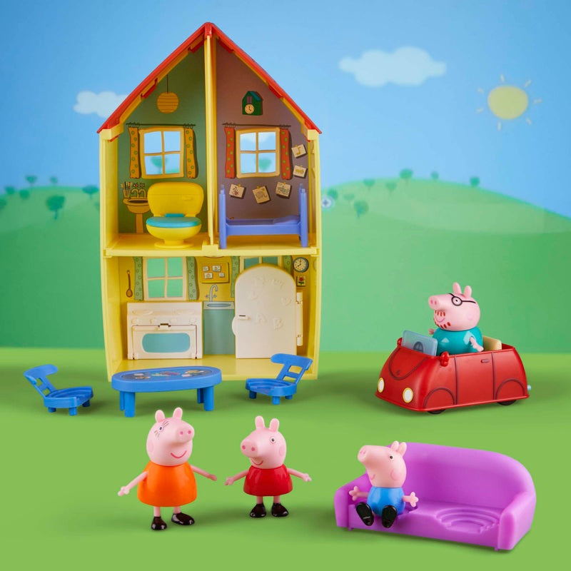 Peppa Pig Peppa’s World Playset + Free Activity Book