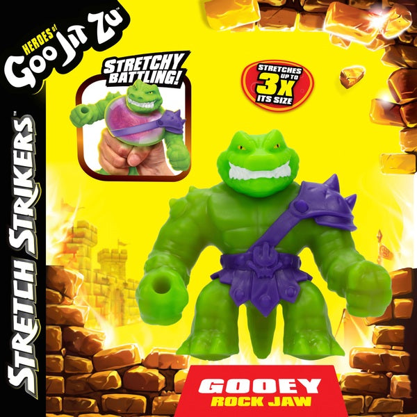 Heroes of Goo Jit Zu Stretch Strikers Rock Jaw Hero Pack