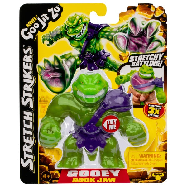 Heroes of Goo Jit Zu Stretch Strikers Rock Jaw Hero Pack