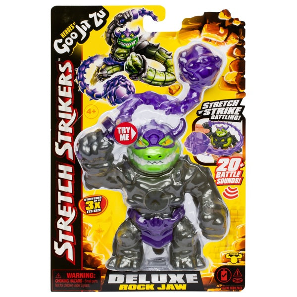 Heroes of Goo Jit Zu Stretch Strikers Deluxe Hero Pack - Rock Jaw