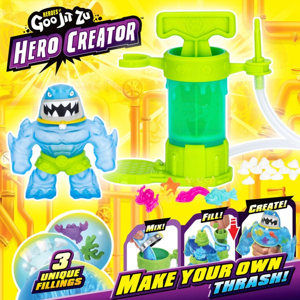 Heroes of Goo Jit Zu: Hero Creator Pack – Make Your Own Thrash