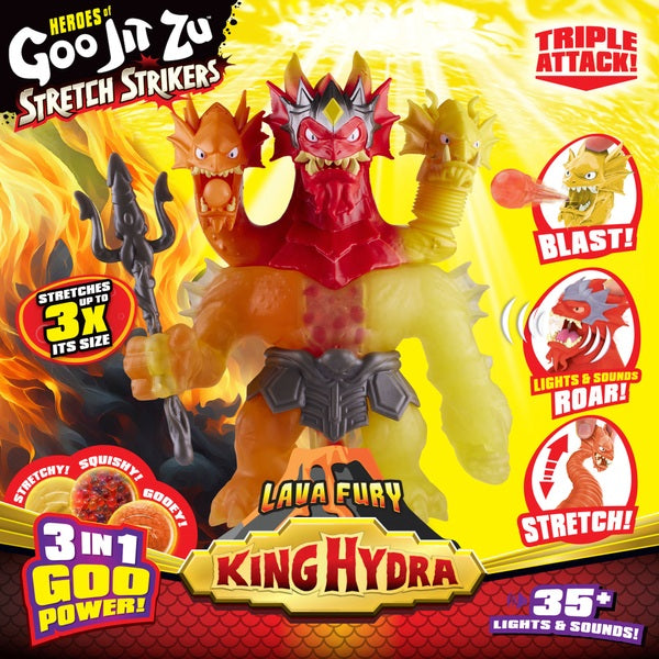 Heroes of Goo Jit Zu: Stretch Strikers – Lava Fury King Hydra