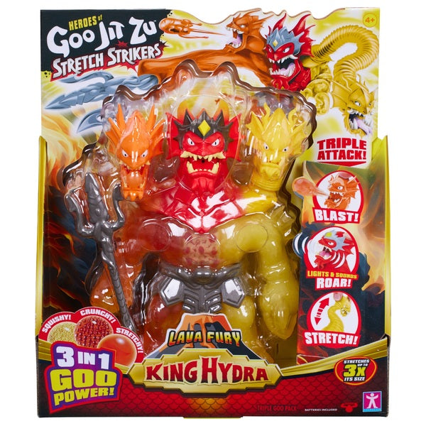 Heroes of Goo Jit Zu: Stretch Strikers – Lava Fury King Hydra