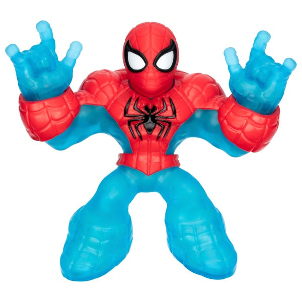 Heroes of Goo Jit Zu: Marvel Glow Surge Hero Pack – Stretch and Glow Spider-Man