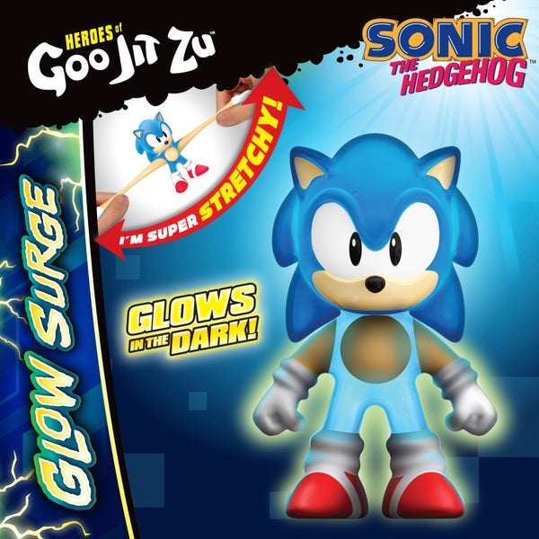 Heroes of Goo Jit Zu Sonic the Hedgehog Glow Surge Sonic