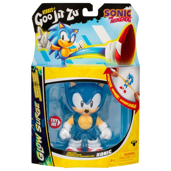 Heroes of Goo Jit Zu Sonic the Hedgehog Glow Surge Sonic