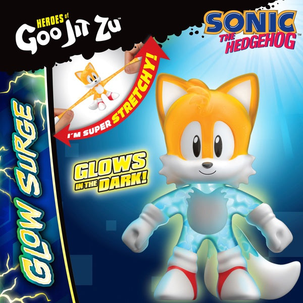 Heroes of Goo Jit Zu Sonic the Hedgehog Glow Surge Tails