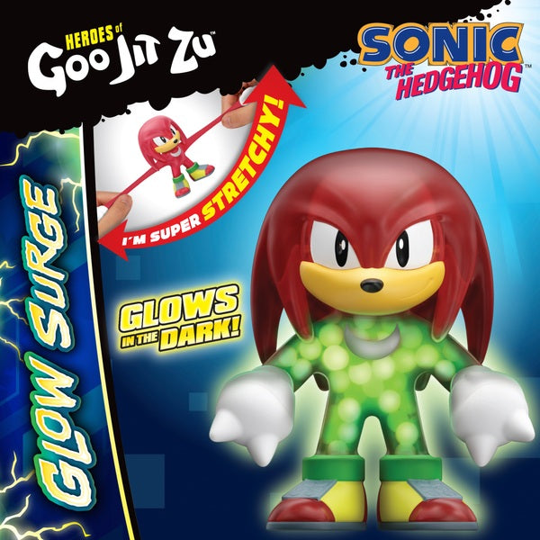 Heroes of Goo Jit Zu: Sonic Glow Surge Hero Pack – Unstoppable Surge Knuckles