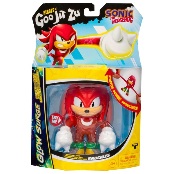 Heroes of Goo Jit Zu: Sonic Glow Surge Hero Pack – Unstoppable Surge Knuckles