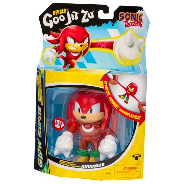 Heroes of Goo Jit Zu: Sonic Glow Surge Hero Pack – Unstoppable Surge Knuckles