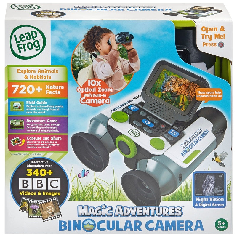 LeapFrog Magic Adventures Binocular Camera Interactive Toy + Free Activity Book