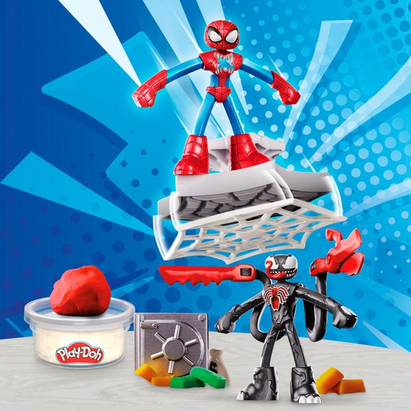 Play-Doh Marvel Spider-Man Launch & Slice Battle