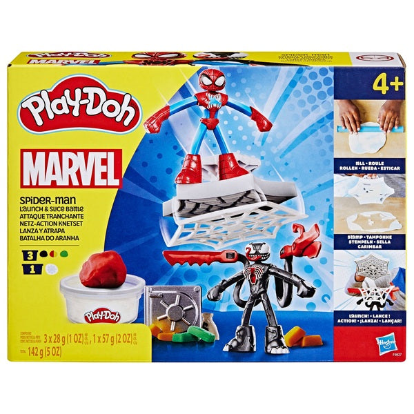 Play-Doh Marvel Spider-Man Launch & Slice Battle