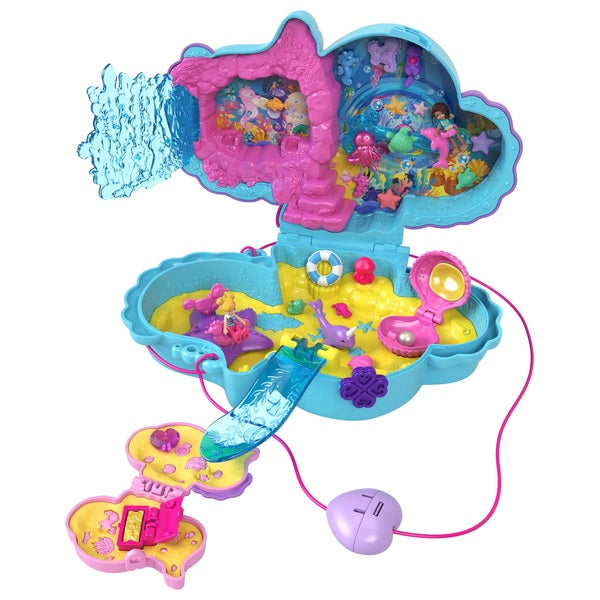 Polly Pocket Daddy & Me Seahorse Purse Compact Playset