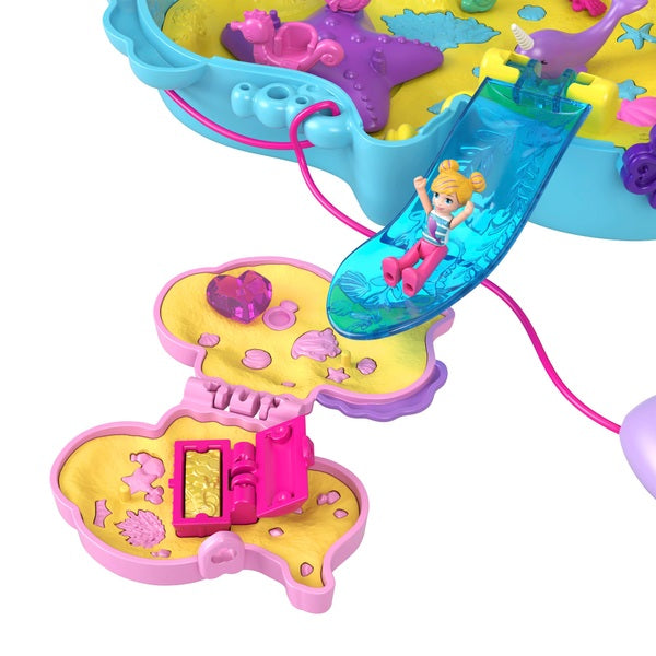 Polly Pocket Daddy & Me Seahorse Purse Compact Playset