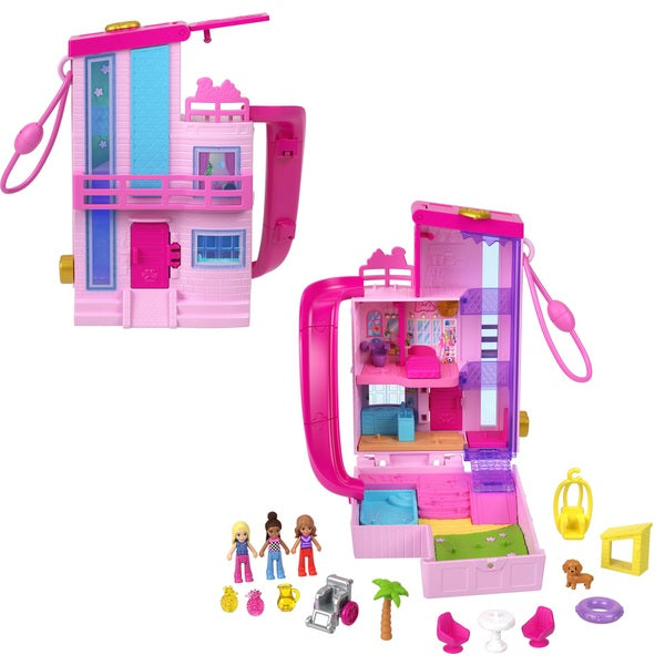 Polly Pocket Barbie Compact Playset For 4 Yrs+