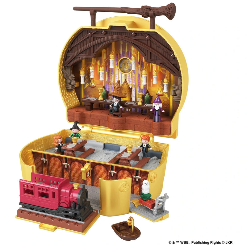 Polly Pocket Compact Harry Potter Playset + Free Activity Book