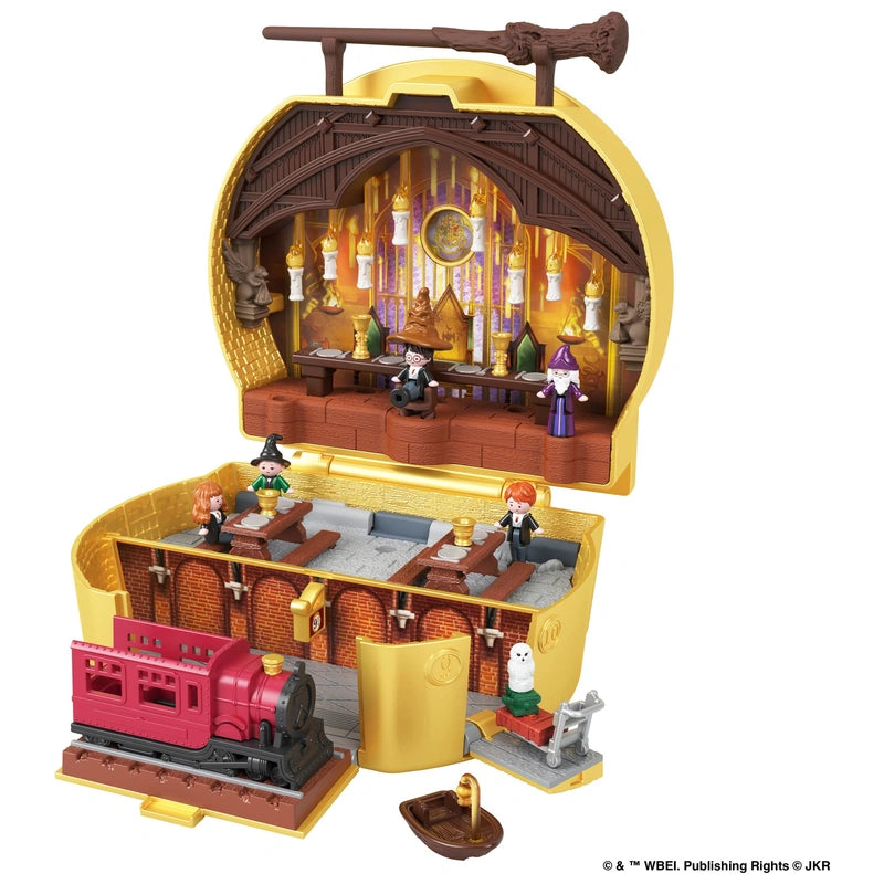Polly Pocket Compact Harry Potter Playset + Free Activity Book