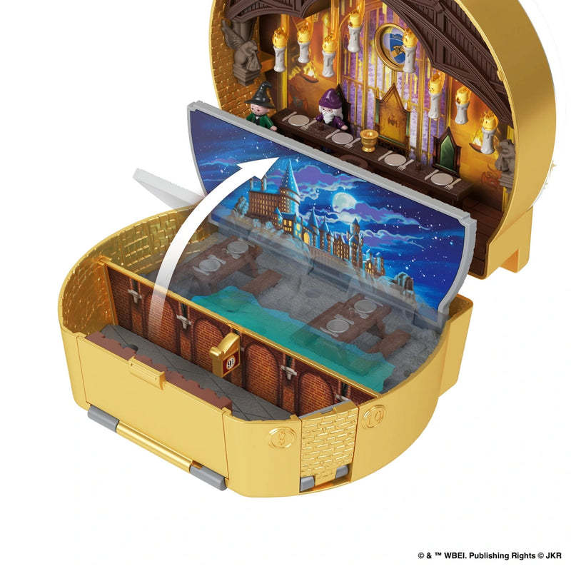 Polly Pocket Compact Harry Potter Playset + Free Activity Book