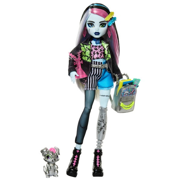 Monster High Frankie Stein Doll with Pet & Accessories