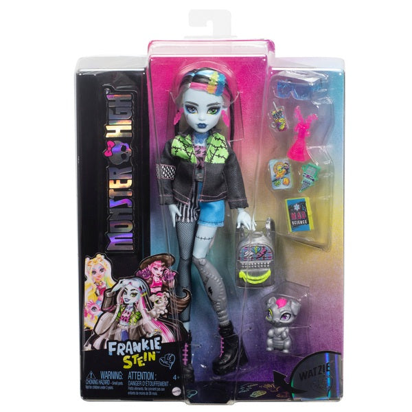 Monster High Frankie Stein Doll with Pet & Accessories