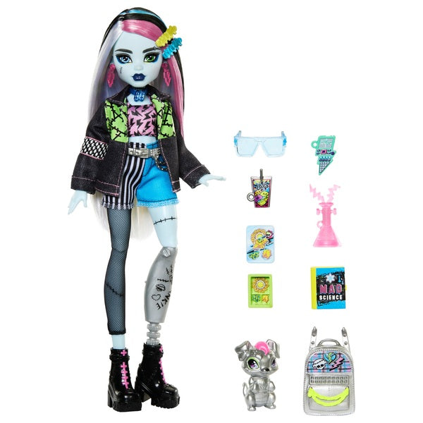 Monster High Frankie Stein Doll with Pet & Accessories