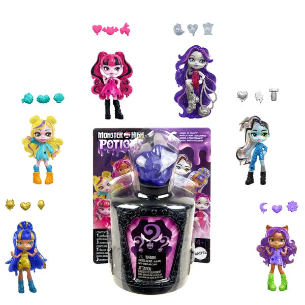 Monster High Potions Bottle Set Surprise Doll Assortment