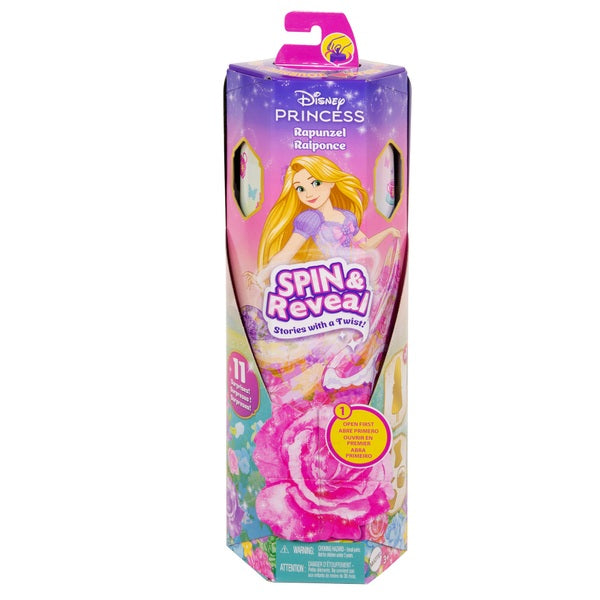 Disney Princess Spin & Reveal Rapunzel Doll Set