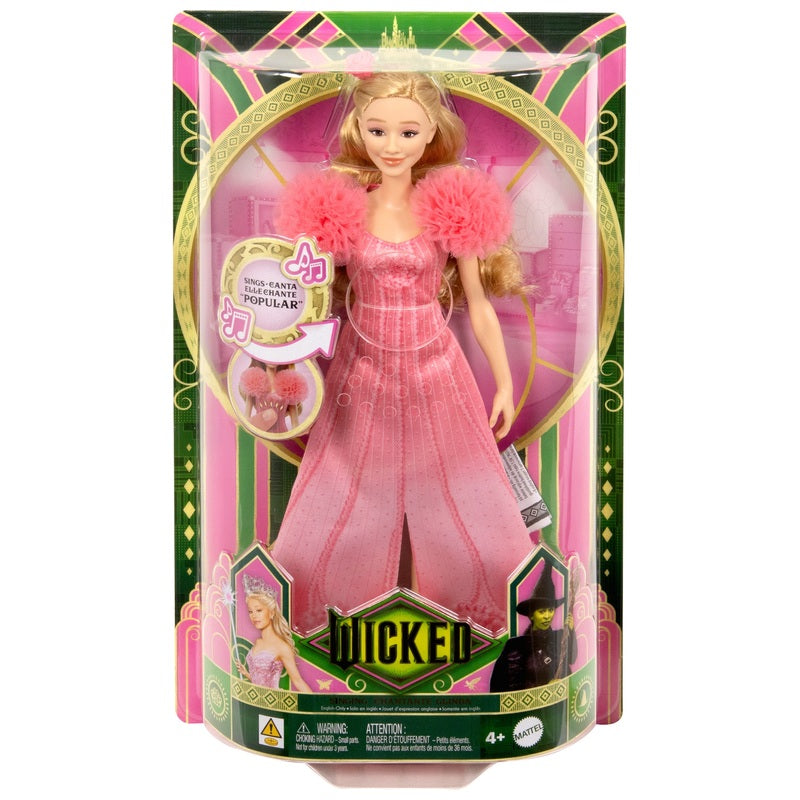 Wicked Singing Glinda Doll 30cm + Free Activity Book