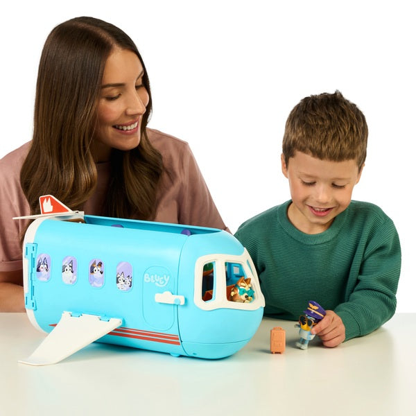 Bluey 3-in-1 Transforming Plane Playset With Light And Sounds