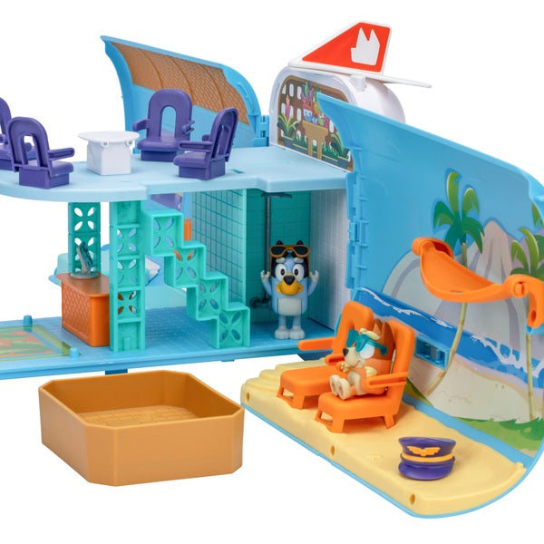 Bluey 3-in-1 Transforming Plane Playset With Light And Sounds