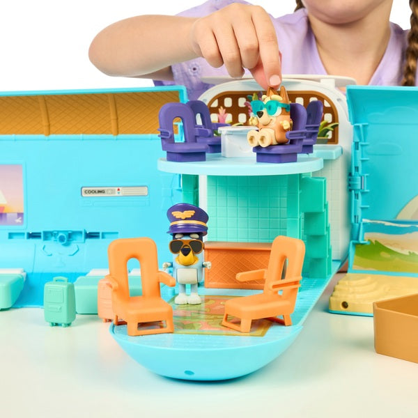 Bluey 3-in-1 Transforming Plane Playset With Light And Sounds