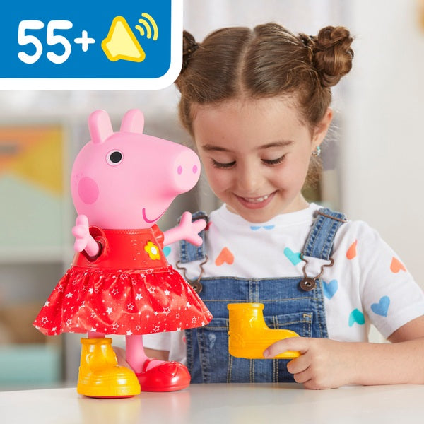 Peppa Pig Peppa's Muddy Puddles Party Interactive Doll