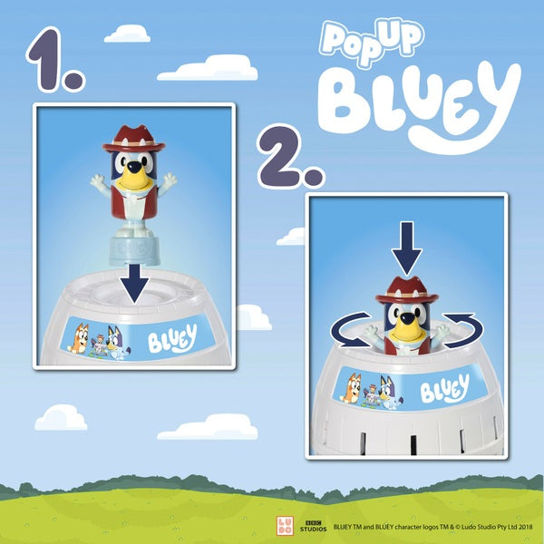 TOMY Pop Up Bluey Game