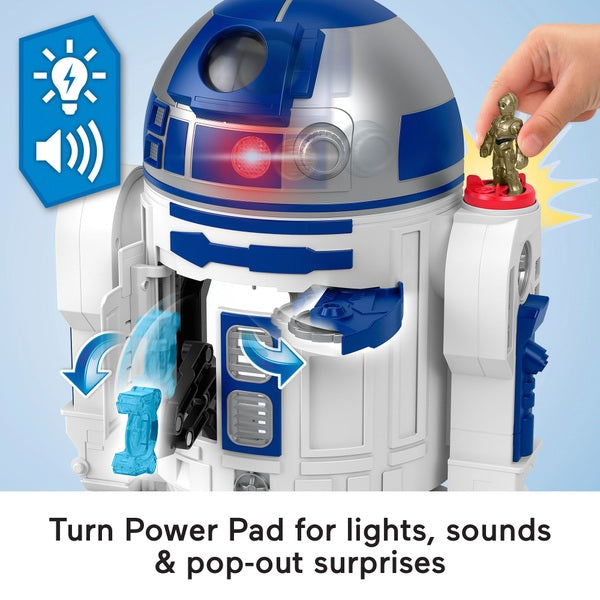 Kids Imaginext Star Wars R2-D2 Interactive Action Figure Toy