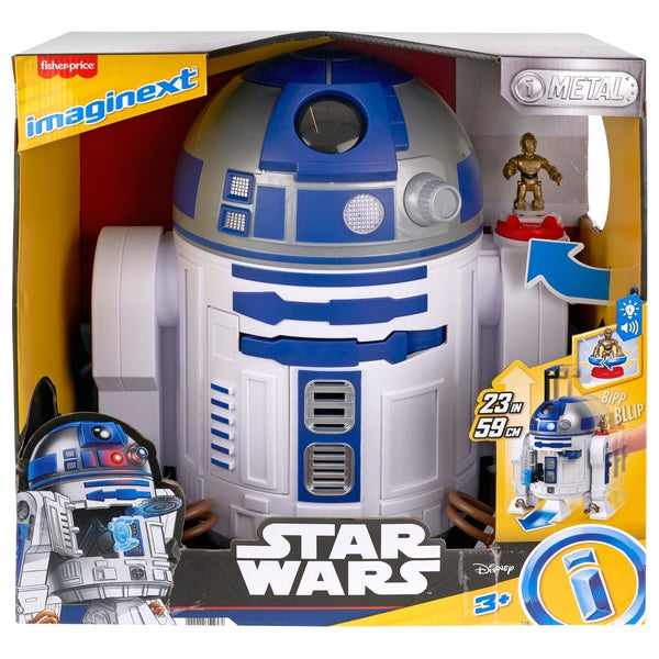 Kids Imaginext Star Wars R2-D2 Interactive Action Figure Toy